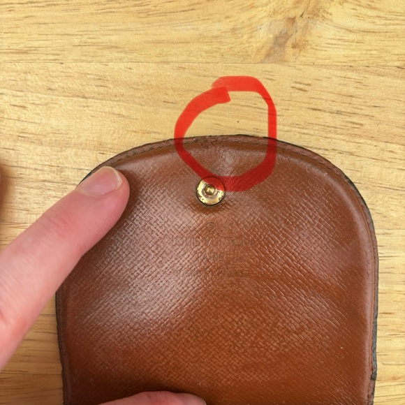 Authentic Louis Vuitton Brown Monogram Coin Pouch - Picture 16 of 16